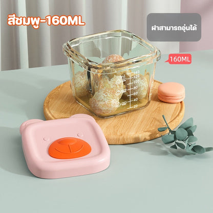 กล่องเก็บอาหารเด็กแบบแก้ว - 图片11
