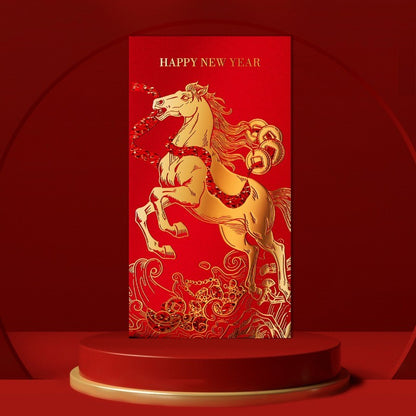 ซองแดงม้านำโชคสำหรับเทศกาลตรุษจีนปี 2026 - 图片6