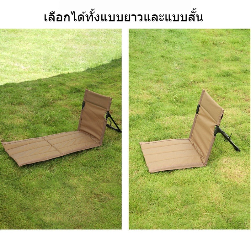 เก้าอี้สนามแบบพับได้ มีพนักพิง พกพาสะดวก น้ำหนักเบา และทนทาน - 图片4