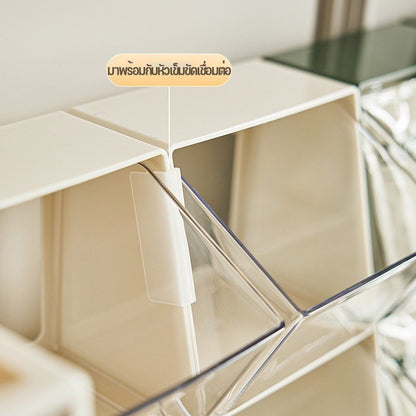 ที่วางถุงชาแบบสองชั้น ที่วางแคปซูลกาแฟ กล่องแสดงสินค้าอะคริลิก - 图片4