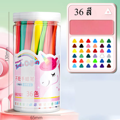 ดินสอสีปลอดสารพิษ อุปกรณ์วาดภาพสำหรับเด็ก - 图片11