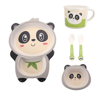 ชุดจานอาหารเด็กลายการ์ตูน 5 ชิ้น - 图片17