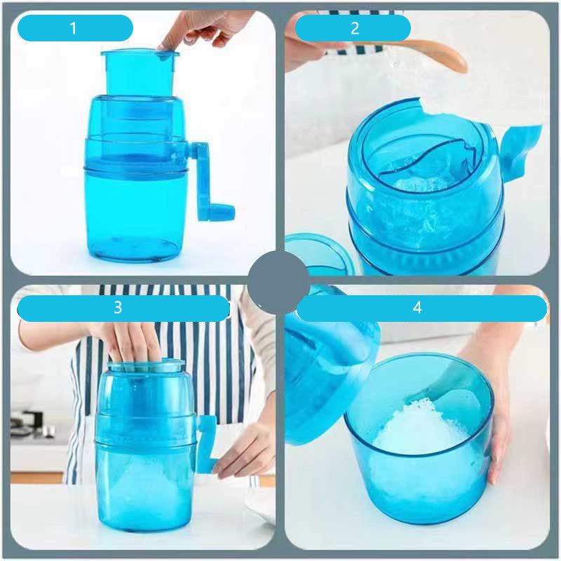 เครื่องบดน้ำแข็งไฟฟ้าแบบพกพา ความจุ 1200 มล. - 图片3