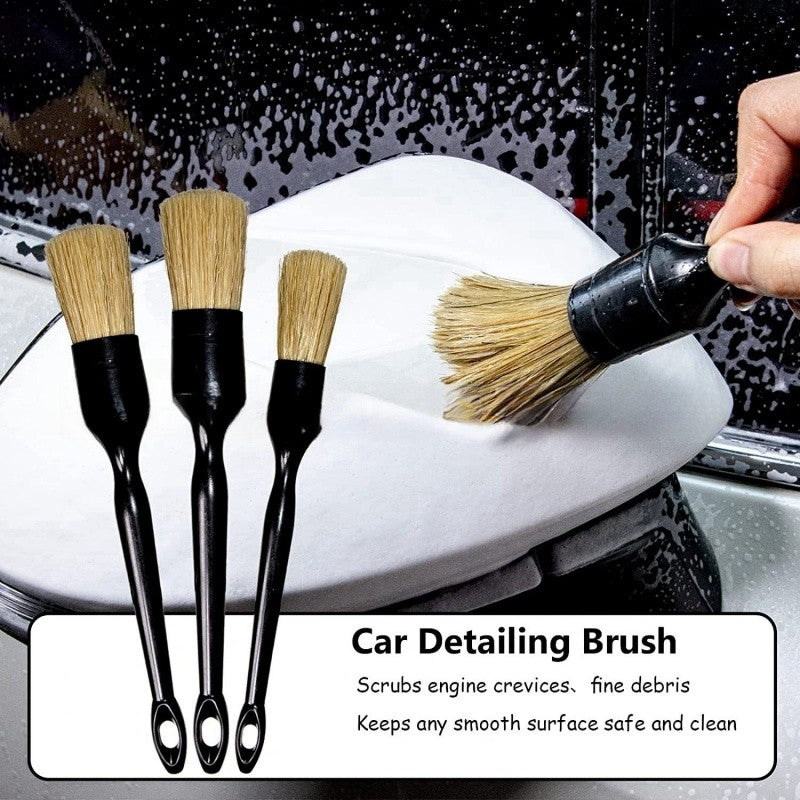 แปรงทำความสะอาดภายในรถยนต์ แปรงทำความสะอาดรายละเอียด - 图片1