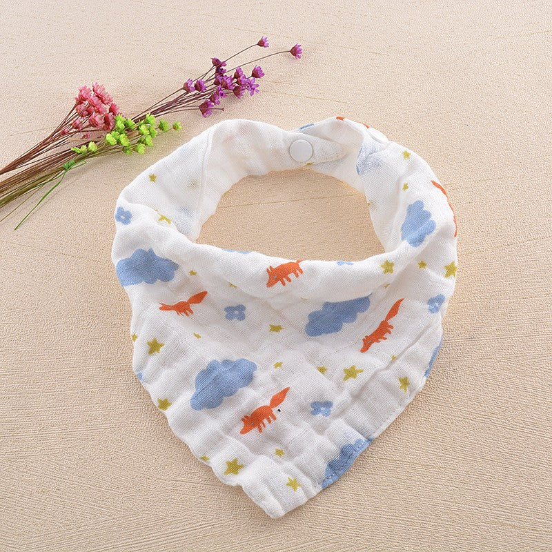 ผ้ากันเปื้อนเด็กแบบมีกระดุมปิดและซึมซับได้ดีเยี่ยม - 图片15