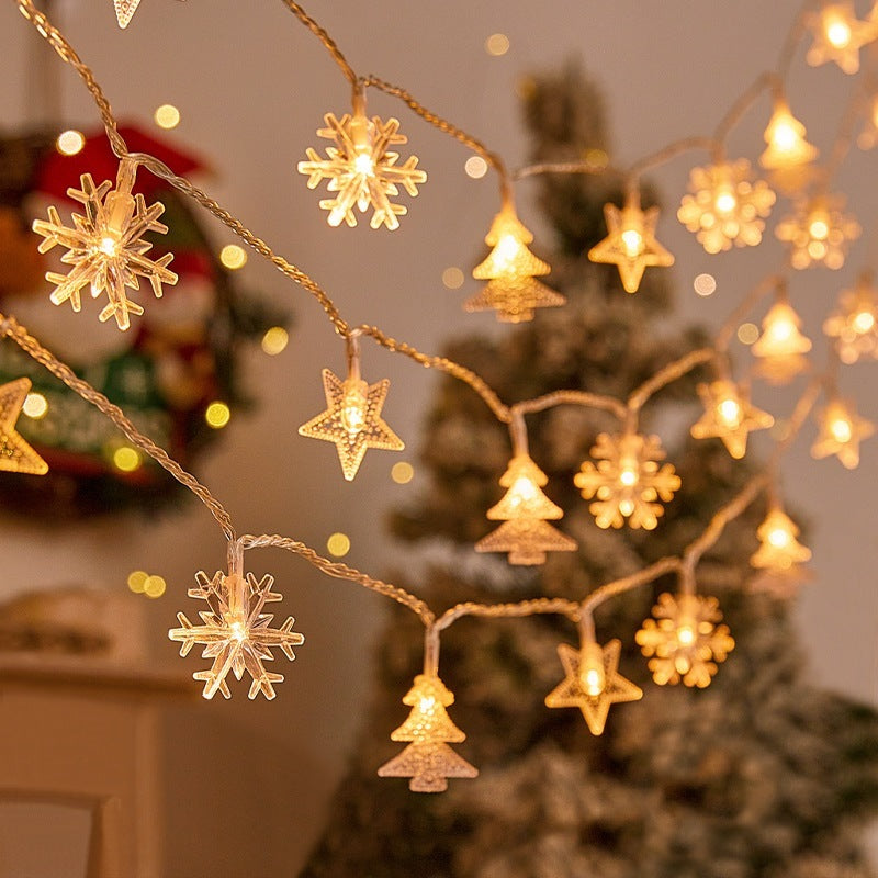 ไฟ LED หลากสีขนาดเล็กสไตล์คริสต์มาส - 图片17