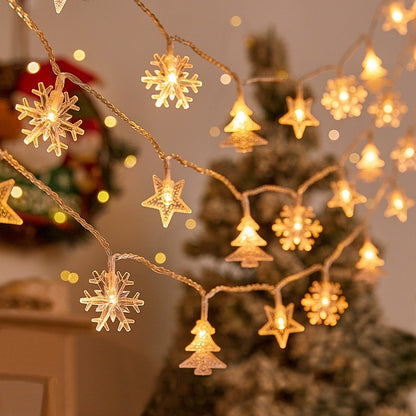 ไฟ LED หลากสีขนาดเล็กสไตล์คริสต์มาส - 图片17