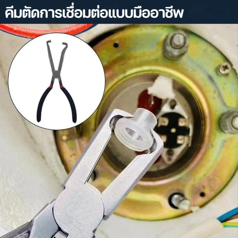 คีมตัดสายไฟสำหรับรถยนต์และรถจักรยานยนต์ คีมเชื่อมต่อสายไฟอเนกประสงค์ - 图片4