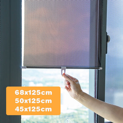 ม่านบังแดดและฉนวนกันความร้อน ม่านม้วนอัตโนมัติ - 主图