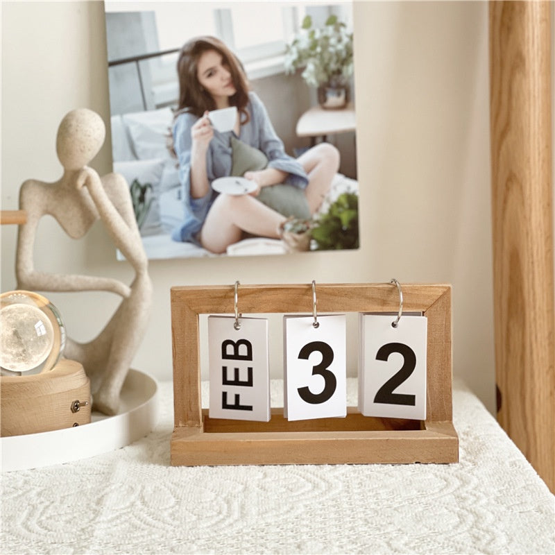 ปฏิทินหมุนกระดาษไม้ - 图片2