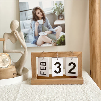 ปฏิทินหมุนกระดาษไม้ - 图片2