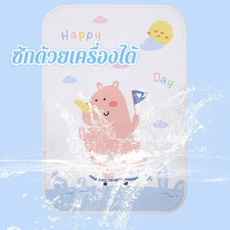 แผ่นรองผ้าอ้อมเด็กกันน้ำผ้าฝ้ายแท้ - 图片5