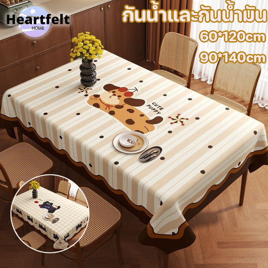 ผ้าปูโต๊ะร้านอาหาร PVC หนา - 主图