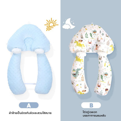 หมอนรองนอนสำหรับเด็กทารก เหมาะสำหรับเด็กอายุ 0-3 ปี - 图片9