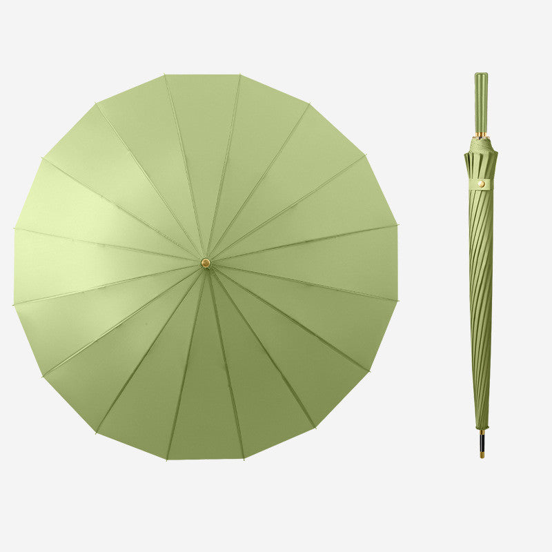 ร่มด้ามยาว ป้องกันฝนและแดด ขนาดใหญ่ มี 16 ซี่ - 图片10