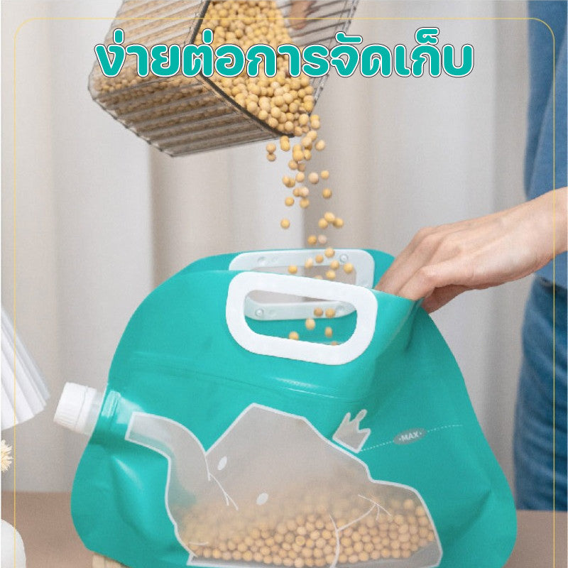 ถุงขนาด 1.5/2.5/5 ลิตร ถุงน้ำฉุกเฉินแบบหนา สามารถใช้บรรจุข้าวสารหรือสิ่งของอื่นๆ ได้ - 图片2