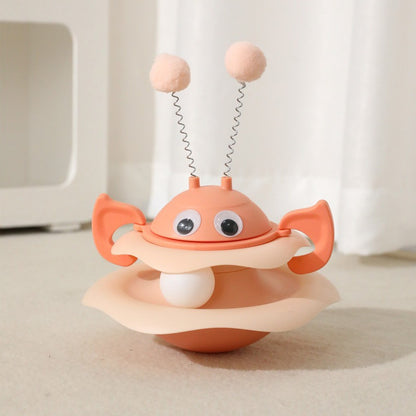 ของเล่นแมว รางบอลแมว พร้อมแผงเสียงขนนก - 图片27