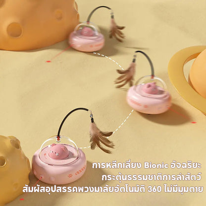 ของเล่นแมวอัจฉริยะพร้อมขนนก - 图片4
