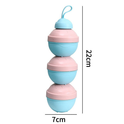 กล่องใส่ผงนมพกพา 3/4 ชั้น - 图片17