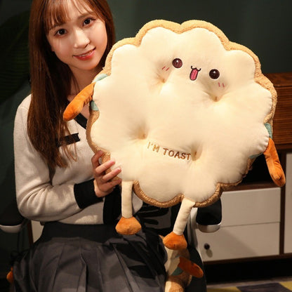 เบาะรองนั่ง/พนักพิงรูปทรงขนมปัง นุ่มมาก - 图片2