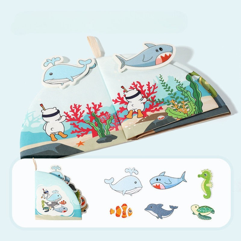 หนังสือผ้า 3 มิติสำหรับเด็ก - 图片16