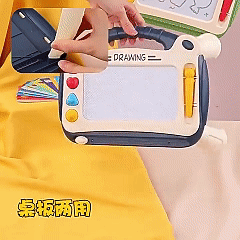 กระดานวาดภาพเด็ก กระดานเขียนแม่เหล็ก ลบได้ พกพา ของเล่นเสริมพัฒนาการ เด็กเล็ก ฝึกเขียน