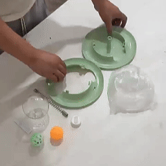 This new cat toy can be played with by itself.