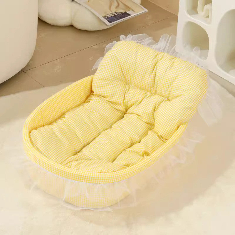 เตียงสัตว์เลี้ยงนุ่มๆ สีมาการอง - 图片10