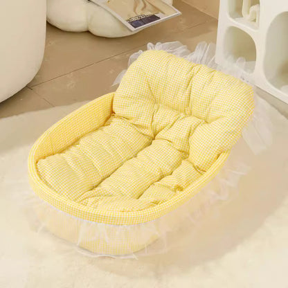 เตียงสัตว์เลี้ยงนุ่มๆ สีมาการอง - 图片10