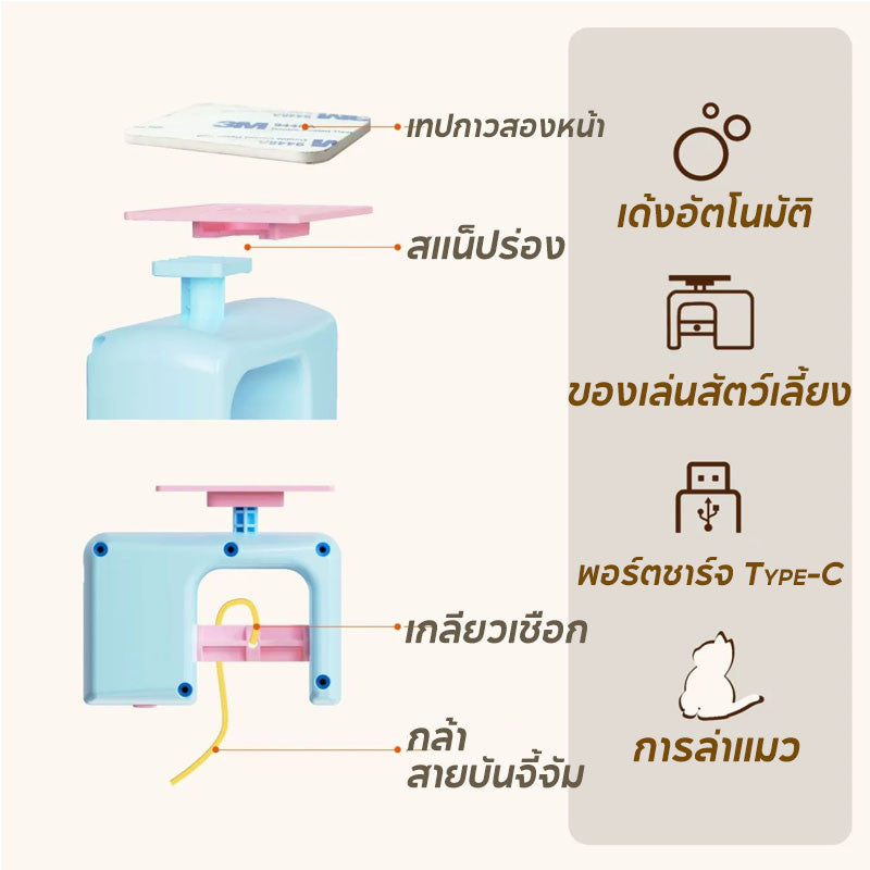 ของเล่นแมวติดประตูอัตโนมัติ - 图片3