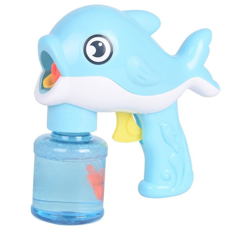 ปืนเป่าฟองสบู่ 69 รู เป่าฟองสบู่ได้จำนวนมาก พร้อมเอฟเฟกต์แสงไฟ - 图片18