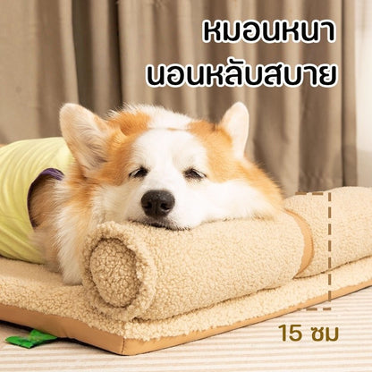 ที่นอนสัตว์เลี้ยงนุ่มและอบอุ่น - 图片2