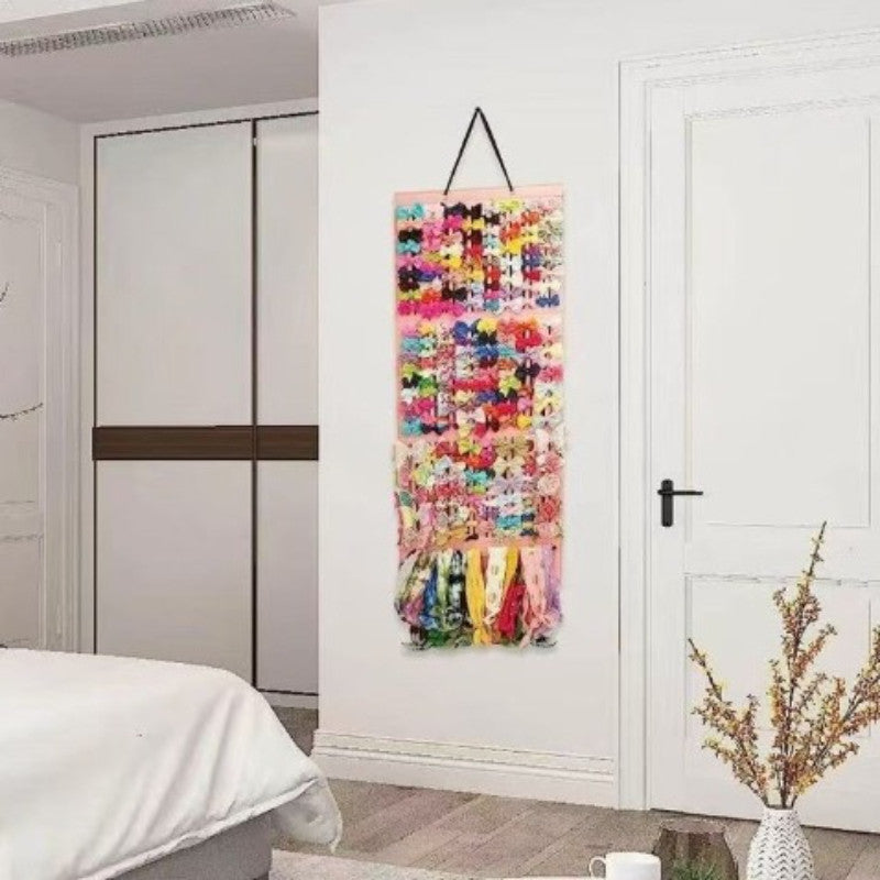 ชั้นวางอุปกรณ์ตกแต่งผมแบบติดผนังขนาดใหญ่ - 图片5