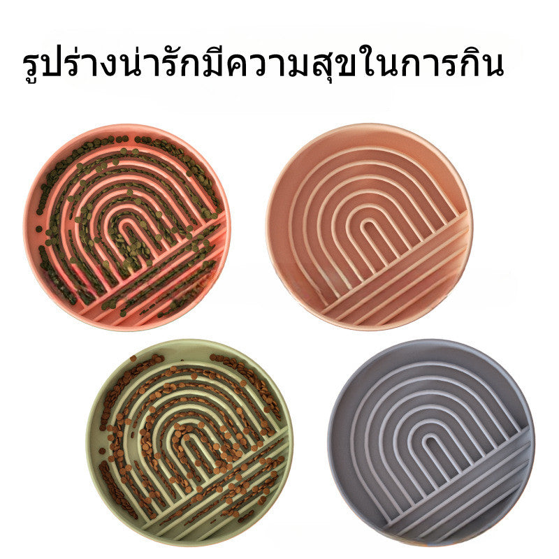 ชามอาหารสัตว์เลี้ยงแบบช้า - 图片1