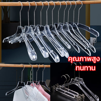 ไม้แขวนเสื้อและไม้แขวนกางเกงอะคริลิกใหม่เอี่ยม ทนทานและคุณภาพเยี่ยม - 主图
