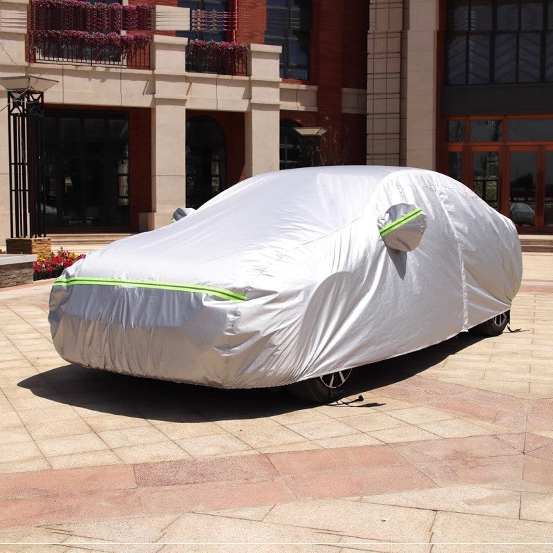 ผ้าคลุมรถ ป้องกันฝุ่น ป้องกันฝน ป้องกันแสงแดด และเป็นฉนวนกันความร้อน - 图片3