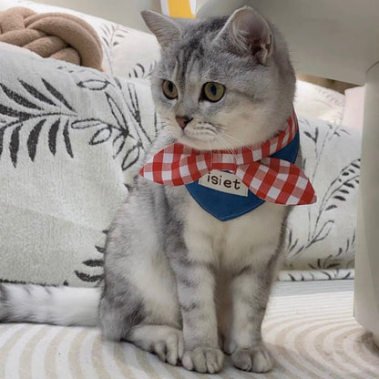 ผ้าพันคอสามเหลี่ยมสำหรับสัตว์เลี้ยง - 图片3