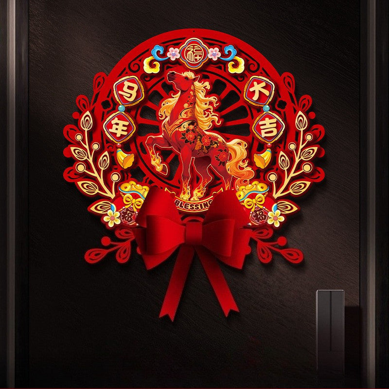 ของตกแต่งตรุษจีนปี 2026: ดีไซน์การ์ตูนสัตว์ 12 ราศีแบบ 3 มิติ - 图片4