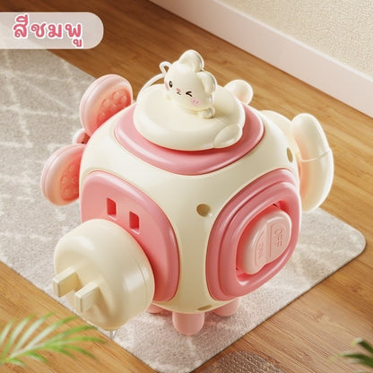 กล่องของเล่นเสริมการเรียนรู้สำหรับเด็ก กล่องกิจกรรมหกด้าน - 图片18