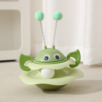 ของเล่นแมว รางบอลแมว พร้อมแผงเสียงขนนก - 图片24