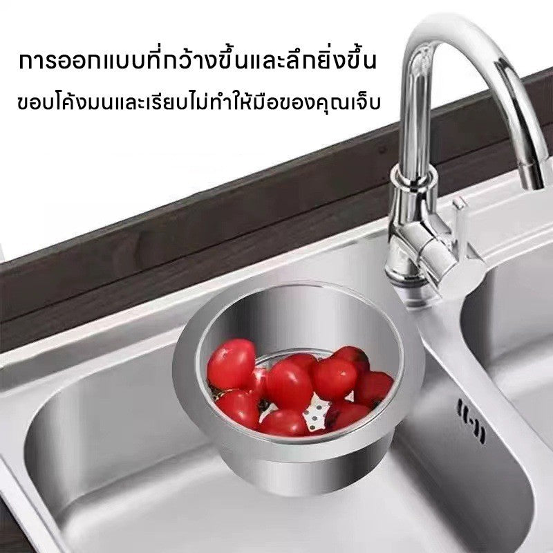 ตะแกรงกรองเศษอาหาร ที่แขวนระบายน้ำอ่างล้างจาน - 图片1