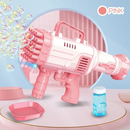 ปืนเป่าฟองสบู่ 69 รู เป่าฟองสบู่ได้จำนวนมาก พร้อมเอฟเฟกต์แสงไฟ - 图片16