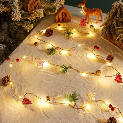 ไฟ LED หลากสีขนาดเล็กสไตล์คริสต์มาส - 图片35