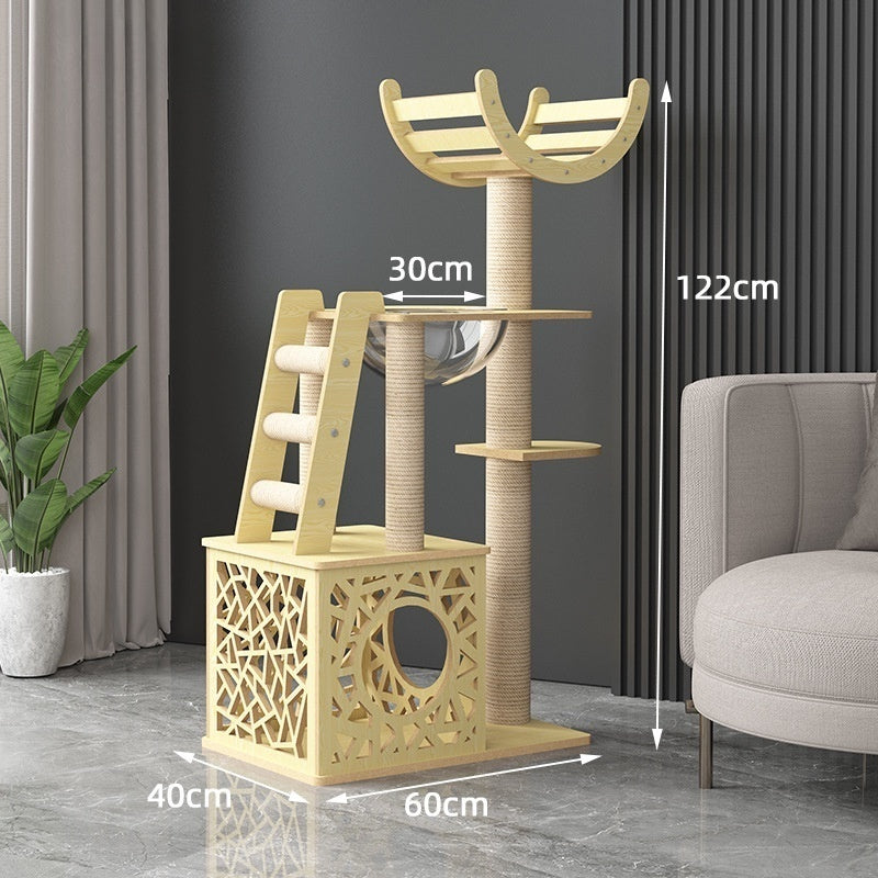 อพาร์ทเมนต์แมวไม้ขนาดใหญ่ - 图片29