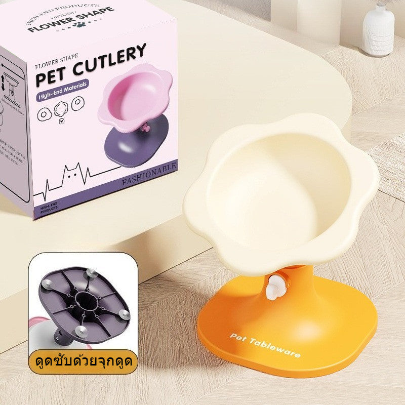 ชามอาหารสัตว์เลี้ยง ปรับความสูงได้ เอียงได้ 15 องศา - 图片18