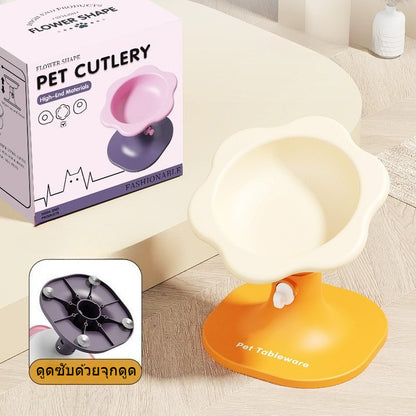 ชามอาหารสัตว์เลี้ยง ปรับความสูงได้ เอียงได้ 15 องศา - 图片18