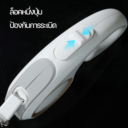 สายจูงสัตว์เลี้ยงแบบยืดหดอัตโนมัติ ทำจาก ABS สะท้อนแสง ยาว 3/5 เมตร - 图片3