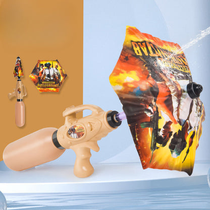 ปืนฉีดน้ำรูปทรงร่มมีระยะยิงไกลและมีประสิทธิภาพทั้งในการโจมตีและป้องกัน - 图片9