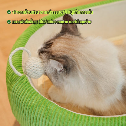 เปลนอนแมวไม้ เปลนอนแมวแบบยกสูง – เย็นสบาย ระบายอากาศได้ดี และนุ่มสบาย