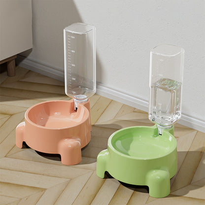 ชามน้ำสำหรับสัตว์เลี้ยงขนาด 500 มล. พร้อมเครื่องจ่ายน้ำอัตโนมัติ - 图片2